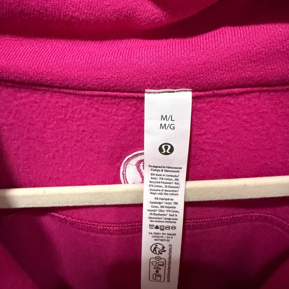 ❤️Lululemon❤️ Scuba Half Zip M/L - Picture 5 of 8